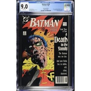 🔑🔥Batman 428!! DEAD!! NEWSSTAND CGC 9.0 RARE SCARCE 163006